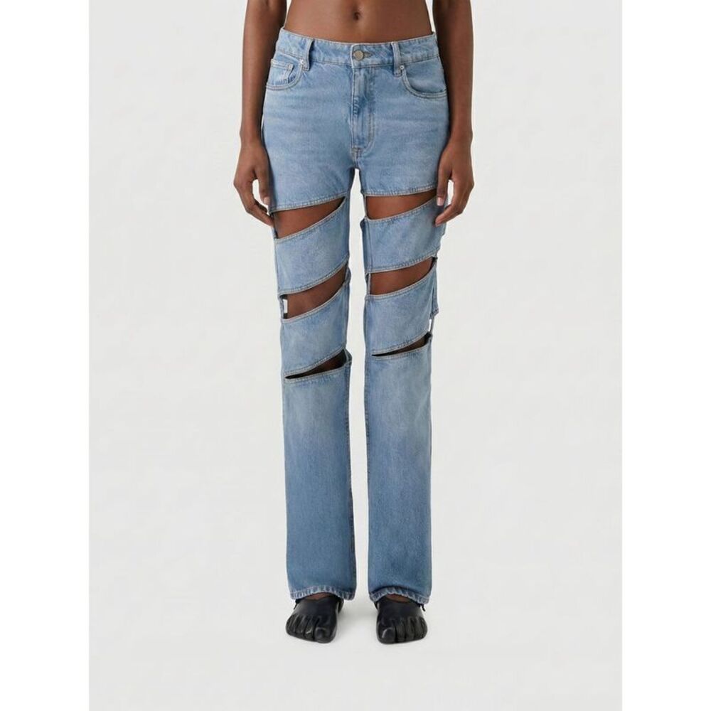 Coperni Women Coperni Spiral Denim Jeans
